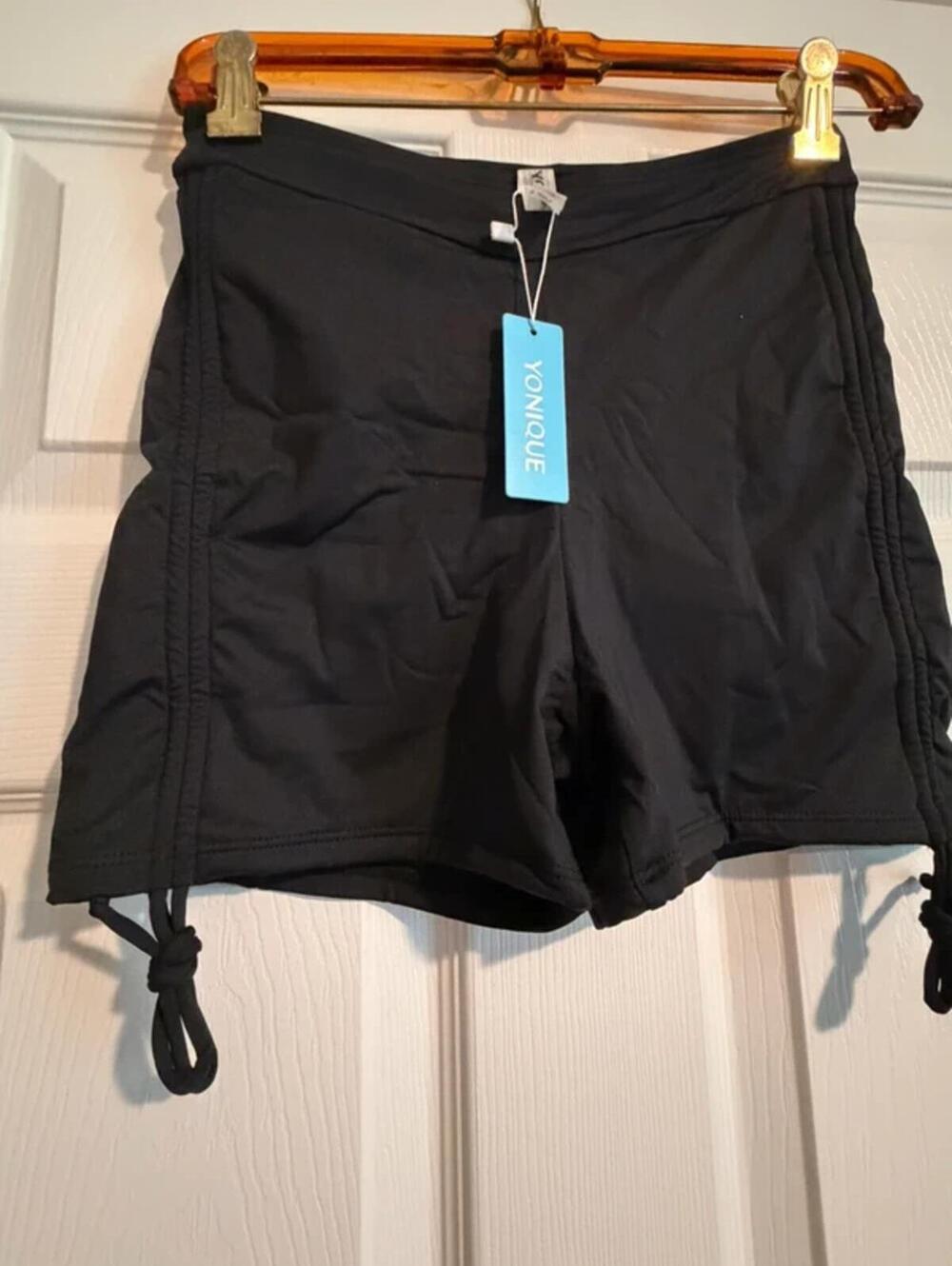 Yonique Swim bottoms high waisted size XS